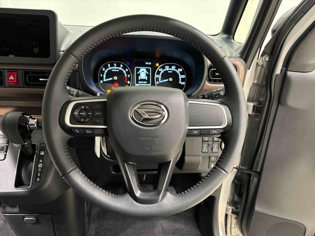 ムーヴキャンバスセオリーＧ　バックモニター対応　電動パーキングブレーキＬＥＤオートライト・フォグランプ　電動パーキングブレーキ　プッシュボタンスタート　セキュリティアラーム　バックカメラ　両側パワースライドドアウエルカムオープン機能　オート電動格納式ドアミラー（広島県）の中古車