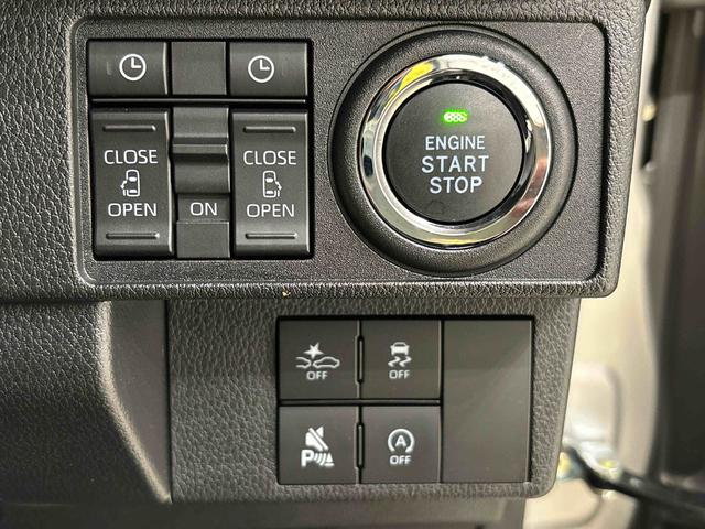 ムーヴキャンバスセオリーＧ　バックモニター対応　電動パーキングブレーキＬＥＤオートライト・フォグランプ　電動パーキングブレーキ　プッシュボタンスタート　セキュリティアラーム　バックカメラ　両側パワースライドドアウエルカムオープン機能　オート電動格納式ドアミラー（広島県）の中古車