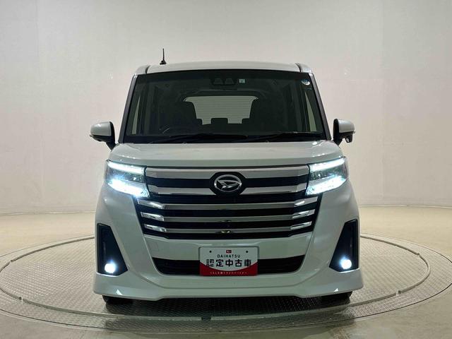 トールカスタムＧ　ＵＧ２　スタイルパック　コンフォータブルパックナビ　ドラレコ　ＥＴＣ　パノラマ対応バックカメラ　ＬＥＤヘッドランプ・フォグランプ　　１４インチアルミホイール　オートライト　プッシュボタンスタート　クルーズコントロール　パワースライドドア（広島県）の中古車