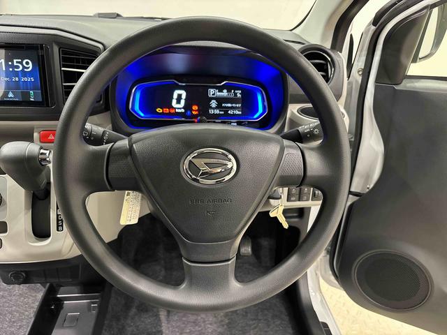 ミライースＸ　リミテッドＳＡIII　社外ディスプレイオーディオＬＥＤヘッドランプ　セキュリティアラーム　フロント・リヤコーナーセンサー　１４インチフルホイールキャップ　キーレスエントリー　電動格納式ドアミラー　　マニュアルエアコン（広島県）の中古車