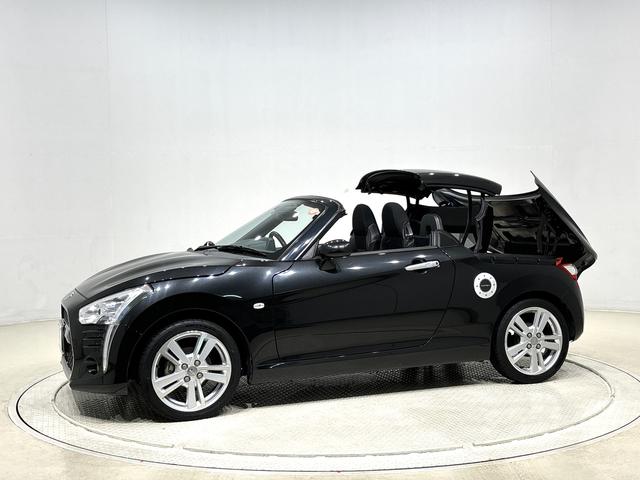 コペンローブ　ＭＴ電動開閉式ルーフ　ＬＥＤヘッドランプ　ハロゲンフォグランプ　　１６インチタイヤ＆アルミホイール　プッシュボタンスタート　セキュリティアラーム　スタビライザー（フロント・リヤ）（広島県）の中古車