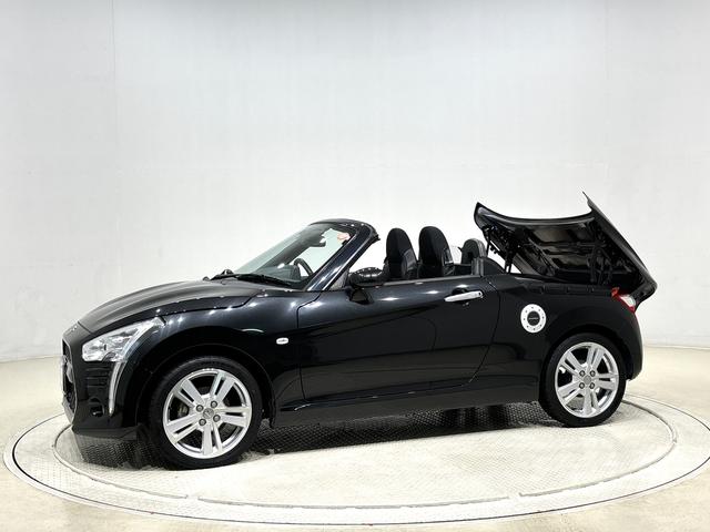 コペンローブ　ＭＴ電動開閉式ルーフ　ＬＥＤヘッドランプ　ハロゲンフォグランプ　　１６インチタイヤ＆アルミホイール　プッシュボタンスタート　セキュリティアラーム　スタビライザー（フロント・リヤ）（広島県）の中古車