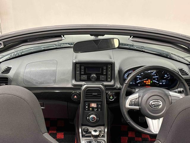 コペンローブ　ＭＴ電動開閉式ルーフ　ＬＥＤヘッドランプ　ハロゲンフォグランプ　　１６インチタイヤ＆アルミホイール　プッシュボタンスタート　セキュリティアラーム　スタビライザー（フロント・リヤ）（広島県）の中古車