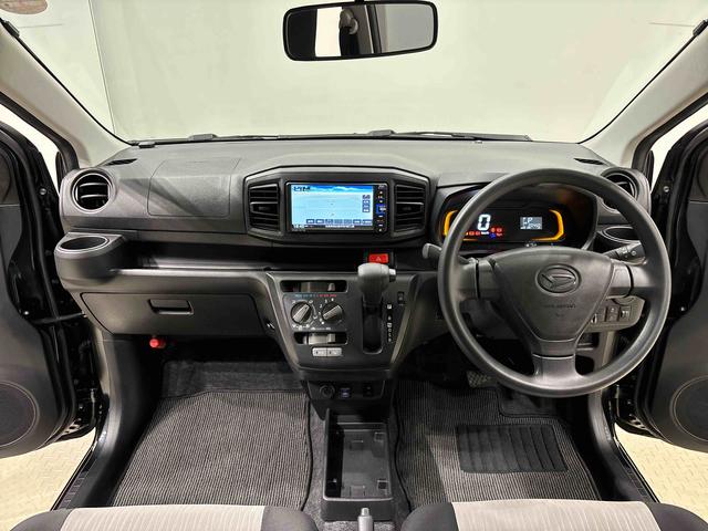 ミライースL ナビ マニュアルエアコン オートライトハロゲンヘッドランプ セキュリティアラーム コーナーセンサー 13インチフルホイールキャップ キーレスエントリー マニュアルエアコン ショツピングフック(広島県)の中古車