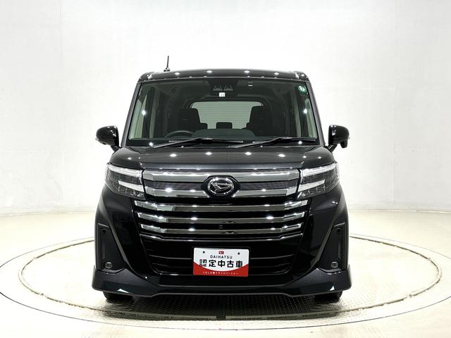 トールカスタムG カーナビ パノラマカメラ ドライブレコーダーLEDヘッドランプ・フォグランプ 15インチアルミホイール オートライト プッシュボタンスタート クルーズコントロール コーナーセンサー パワースライドドア キーフリーシステム(広島県)の中古車