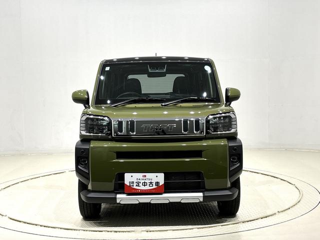 タフトＧ　クロムベンチャー　シートヒーター　ステアリングスイッチスカイフィールトップ　クロムパック　メッキパック　シルバーアンダーガーニッシュ　インテリアアクセント　ＬＥＤオートライト＆フォグランプ　リヤヒーターダクト　バックカメラ　アルミホイール　キーフリー（広島県）の中古車