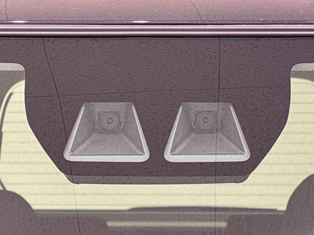 タントファンクロスターボ　　運転席・助手席シートヒーター純正ナビ装着用アップグレードパック　電動パーキングブレーキ　オートブレーキホールド機能　本革巻ステアリングホイール　１５インチアルミホイール　格納式リヤドアサンシェード　キーフリーシステム（広島県）の中古車