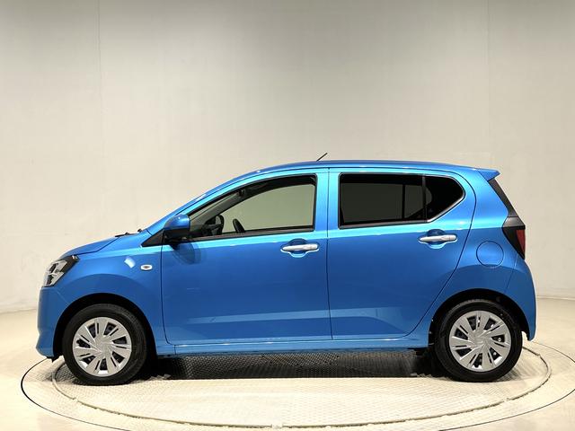 ミライースＸ　ＳＡIIIＬＥＤヘッドランプ　セキュリティアラーム　コーナーセンサー　１４インチフルホイールキャップ　キーレスエントリー　電動格納式ドアミラー　ショツピングフック　マニュアルエアコン（広島県）の中古車