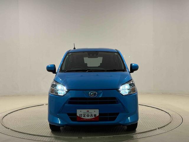 ミライースＸ　ＳＡIIIＬＥＤヘッドランプ　セキュリティアラーム　コーナーセンサー　１４インチフルホイールキャップ　キーレスエントリー　電動格納式ドアミラー　ショツピングフック　マニュアルエアコン（広島県）の中古車