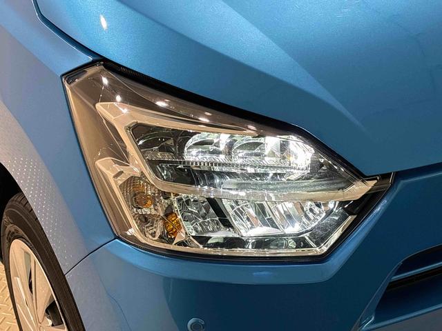 ミライースＸ　ＳＡIIIＬＥＤヘッドランプ　セキュリティアラーム　コーナーセンサー　１４インチフルホイールキャップ　キーレスエントリー　電動格納式ドアミラー　ショツピングフック　マニュアルエアコン（広島県）の中古車