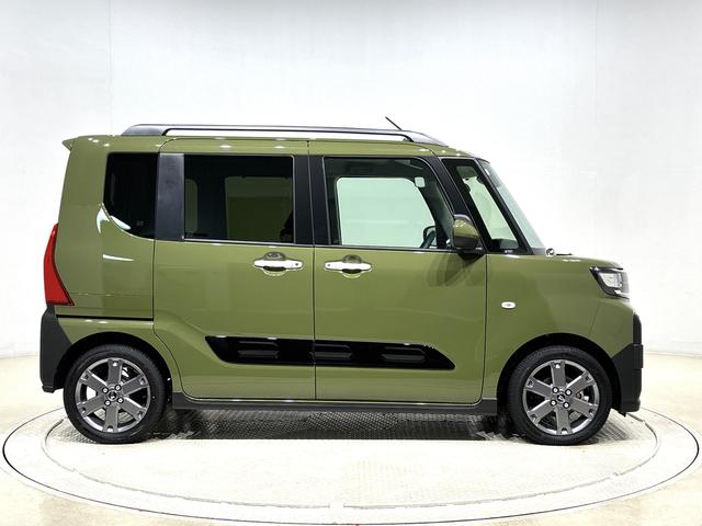 タントファンクロスターボ バックモニター対応カメラLEDオートライト パワースライドドアウェルカムオープン機能 電動パーキングブレーキ 運転席助手席シートヒーター アルミホイール キーフリーシステム オート電動格納式ドアミラー(広島県)の中古車