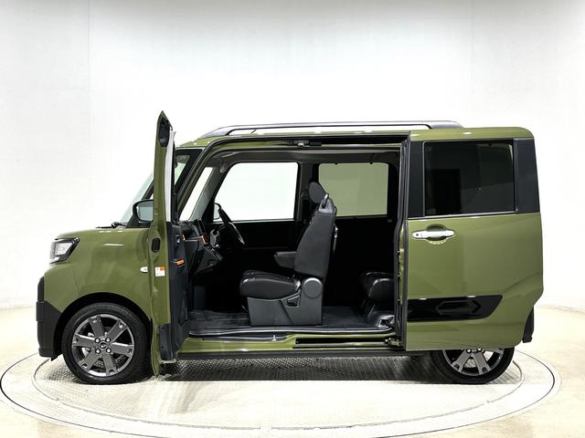 タントファンクロスターボ バックモニター対応カメラLEDオートライト パワースライドドアウェルカムオープン機能 電動パーキングブレーキ 運転席助手席シートヒーター アルミホイール キーフリーシステム オート電動格納式ドアミラー(広島県)の中古車