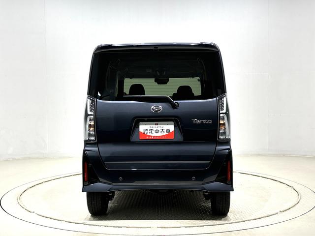 タントカスタムＲＳ　ウエルカムオープン機能付きパワースライドドアキーフリーシステム　ＬＥＤオートライト　ＬＥＤフォグランプ　オート電動格納式ドアミラー　助手席ロングスライド　助手席イージークローザー　運転席助手席シートヒーター　アルミホイール　バックカメラ（広島県）の中古車