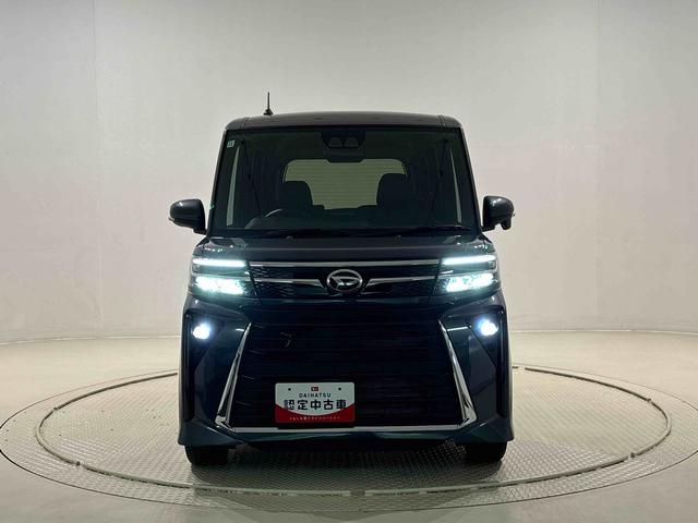 タントカスタムＲＳ　ウエルカムオープン機能付きパワースライドドアキーフリーシステム　ＬＥＤオートライト　ＬＥＤフォグランプ　オート電動格納式ドアミラー　助手席ロングスライド　助手席イージークローザー　運転席助手席シートヒーター　アルミホイール　バックカメラ（広島県）の中古車