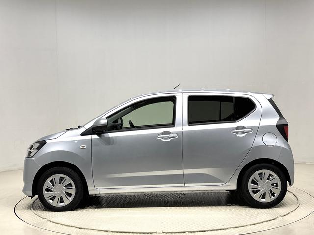 ミライースＸ　ＳＡIIIＬＥＤヘッドランプ　セキュリティアラーム　コーナーセンサー　１４インチフルホイールキャップ　キーレスエントリー　電動格納式ドアミラー　ショツピングフック　マニュアルエアコン（広島県）の中古車