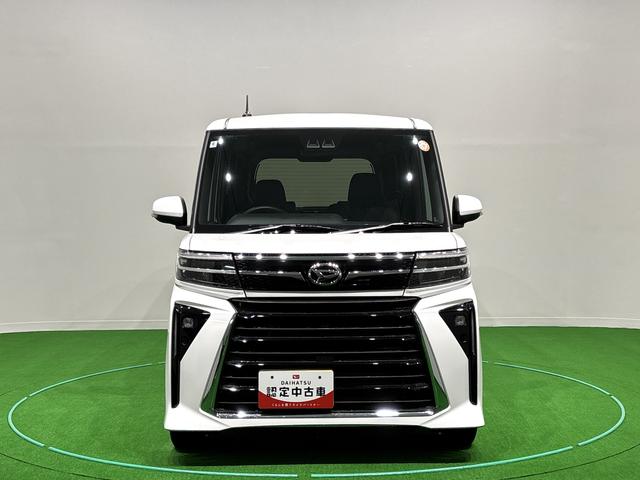 タントカスタムRS9インチディスプレイオーディオ バックカメラ オートライト パワースライドドア電動パーキングブレーキ 運転席助手席シートヒーター アルミホイール キーフリーシステム オート電動格納式ドアミラー(広島県)の中古車