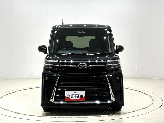 タントカスタムＲＳＬＥＤオートライト　パワースライドドアウェルカムオープン機能　電動パーキングブレーキ　運転席助手席シートヒーター　アルミホイール　キーフリーシステム　　オート電動格納式ドアミラー（広島県）の中古車