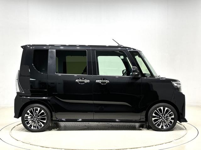 タントカスタムＲＳＬＥＤオートライト　パワースライドドアウェルカムオープン機能　電動パーキングブレーキ　運転席助手席シートヒーター　アルミホイール　キーフリーシステム　　オート電動格納式ドアミラー（広島県）の中古車