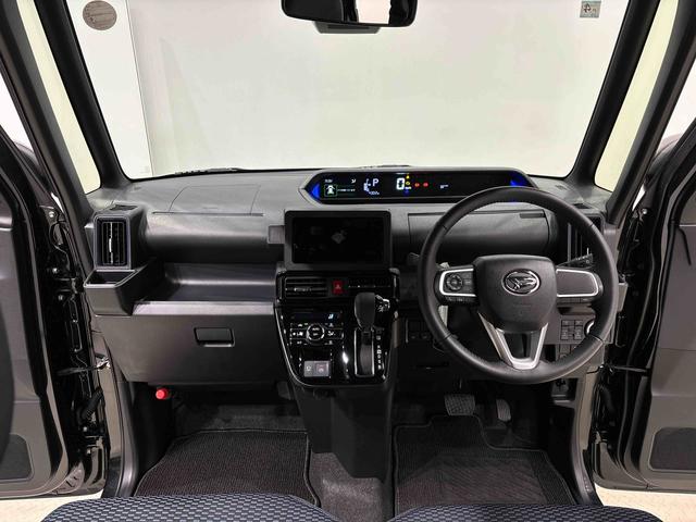 タントカスタムＲＳＬＥＤオートライト　パワースライドドアウェルカムオープン機能　電動パーキングブレーキ　運転席助手席シートヒーター　アルミホイール　キーフリーシステム　　オート電動格納式ドアミラー（広島県）の中古車