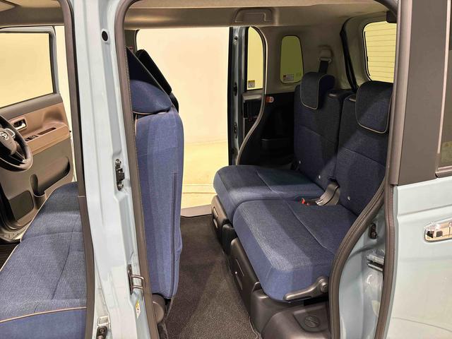 ムーヴキャンバスセオリーＧ　カーナビ　バックカメラ付きＬＥＤオートライト・フォグランプ　電動パーキングブレーキ　プッシュボタンスタート　セキュリティアラーム　バックカメラ　両側パワースライドドアウエルカムオープン機能　オート電動格納式ドアミラー（広島県）の中古車