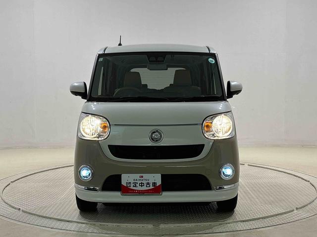 ムーヴキャンバスＸメイクアップリミテッド　ＳＡIII　ナビ　パノラマモニタードラレコ　ハロゲンライト　ＬＥＤフォグランプ　置き楽ボックス　オートライト　プッシュボタンスタート　セキュリティアラーム　パノラマモニター対応カメラ　両側パワースライドドア（広島県）の中古車