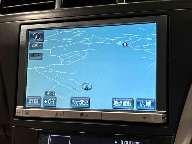 プリウスアルファＧツーリングセレクションナビゲーション　バックモニター　ＥＴＣ　オートエアコン　電動格納式ドアミラー　プッシュスタート　オートライト　フォグランプアルミホイール（広島県）の中古車