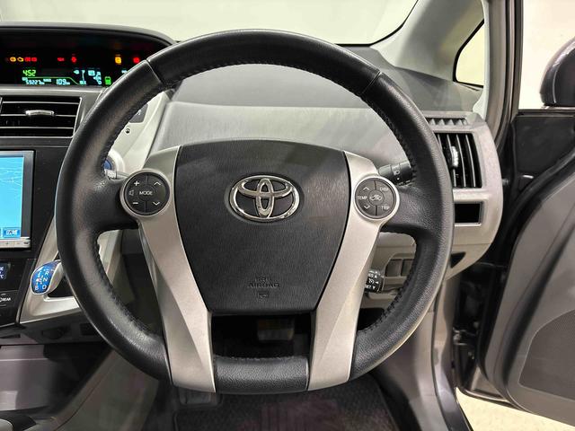 プリウスアルファＧツーリングセレクションナビゲーション　バックモニター　ＥＴＣ　オートエアコン　電動格納式ドアミラー　プッシュスタート　オートライト　フォグランプアルミホイール（広島県）の中古車