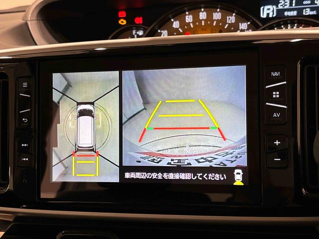 ムーヴキャンバスGブラックインテリアリミテッド SAIII ナビ ドラレコLEDヘッドランプ・フォグランプ 置き楽ボックス オートライト プッシュボタンスタート セキュリティアラーム パノラマモニター対応カメラ 両側パワースライドドア(広島県)の中古車