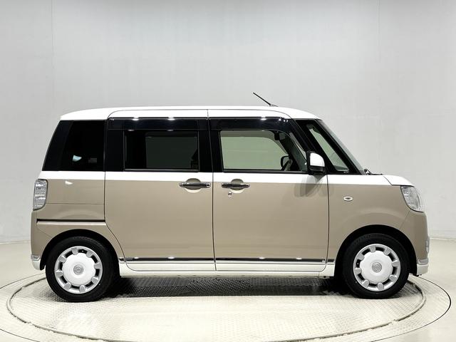 ムーヴキャンバスXメイクアップリミテッド SAIII ナビ ドラレコ ETCパノラマモニター対応カメラ 両側パワースライドドア ハロゲンライト LEDフォグランプ 置き楽ボックス オートライト プッシュボタンスタート セキュリティアラーム(広島県)の中古車