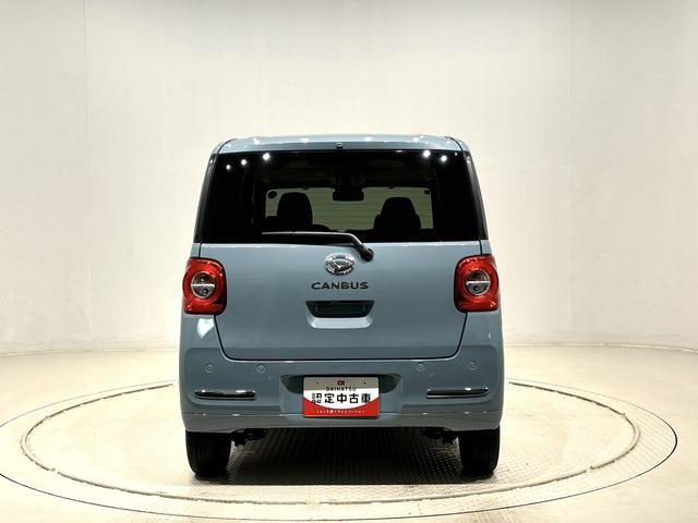 ムーヴキャンバスセオリーG バックカメラ付き 前席シートヒーターLEDオートライト・フォグランプ 電動パーキングブレーキ プッシュボタンスタート セキュリティアラーム バックカメラ 両側パワースライドドアウエルカムオープン機能 オート電動格納式ドアミラー(広島県)の中古車