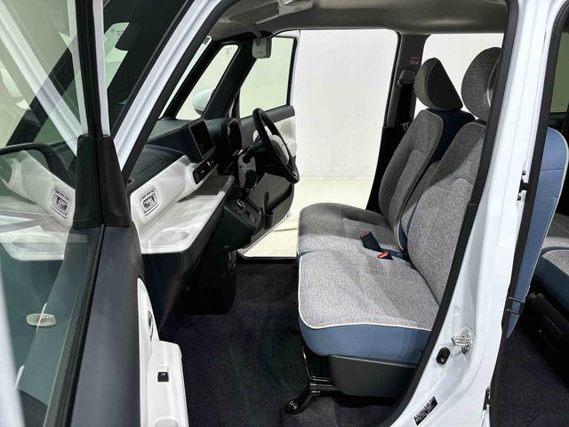 ムーヴキャンバスストライプスＧＬＥＤオートライト・フォグランプ　電動パーキングブレーキ　プッシュボタンスタート　セキュリティアラーム　バックカメラ　オート電動格納式ドアミラー　運（広島県）の中古車