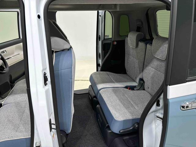 ムーヴキャンバスストライプスＧＬＥＤオートライト・フォグランプ　電動パーキングブレーキ　プッシュボタンスタート　セキュリティアラーム　バックカメラ　オート電動格納式ドアミラー　運（広島県）の中古車