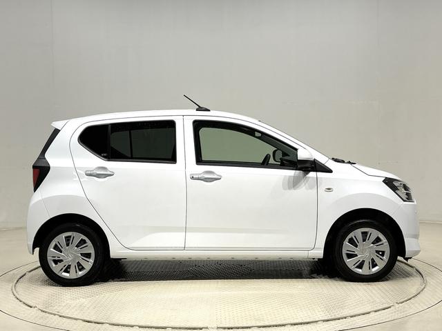 ミライースＸ　ＳＡIII　４ＷＤＬＥＤヘッドランプ　セキュリティアラーム　コーナーセンサー　１４インチフルホイールキャップ　キーレスエントリー　電動格納式ドアミラー　ショツピングフック　マニュアルエアコン（広島県）の中古車