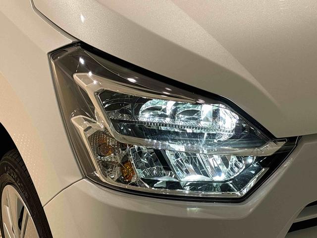 ミライースＸ　ＳＡIII　４ＷＤＬＥＤヘッドランプ　セキュリティアラーム　コーナーセンサー　１４インチフルホイールキャップ　キーレスエントリー　電動格納式ドアミラー　ショツピングフック　マニュアルエアコン（広島県）の中古車