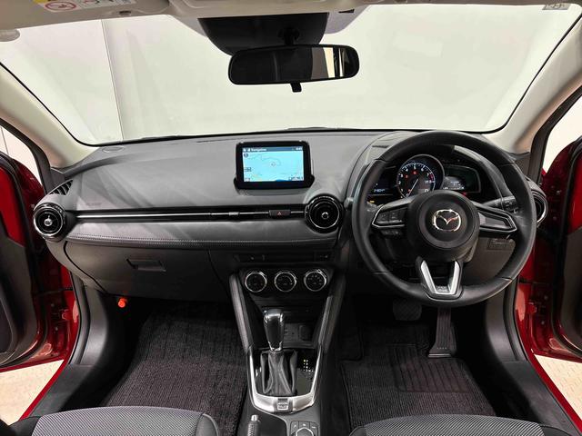 デミオ13Sツーリング 車検整備ナビ・ETC・ブラインドスポットモニター・オートエアコン・プッシュスタート・キーフリー・パワーウィンドウ・エアバッグ・アルミホイール(広島県)の中古車