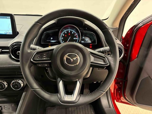 デミオ13Sツーリング 車検整備ナビ・ETC・ブラインドスポットモニター・オートエアコン・プッシュスタート・キーフリー・パワーウィンドウ・エアバッグ・アルミホイール(広島県)の中古車