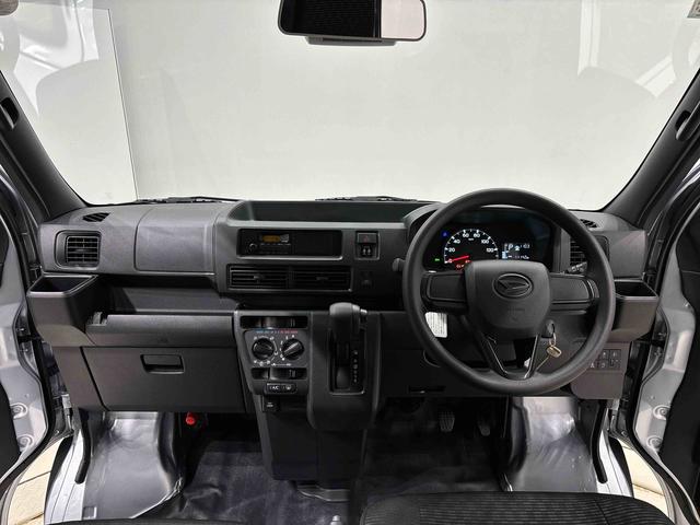 ハイゼットカーゴＤＸキーレスエントリー　マニュアルエアコン　運転席・助手席パワーウインドウ　オートライト　ハンド式サイドブレーキ　ハロゲンヘッドライト　アイドリングストップ機能　　　テンパータイヤ（広島県）の中古車