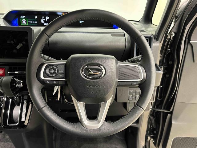 タントカスタムＲＳ　バックモニター対応カメラ　シートヒーターＬＥＤオートライト　パワースライドドアウェルカムオープン機能　電動パーキングブレーキ　運転席助手席シートヒーター　アルミホイール　キーフリーシステム　　オート電動格納式ドアミラー（広島県）の中古車