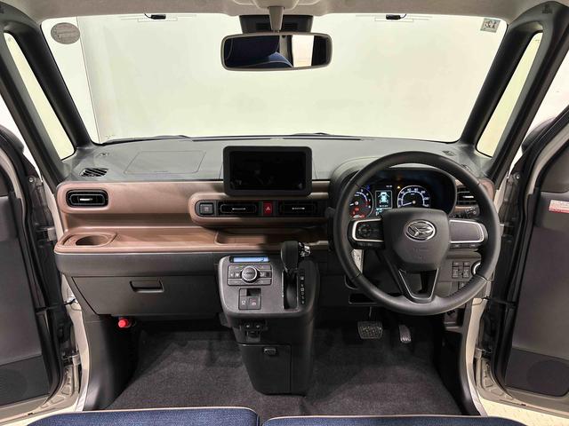 ムーヴキャンバスセオリーＧ　バックモニター対応　電動パーキングブレーキＬＥＤオートライト・フォグランプ　電動パーキングブレーキ　プッシュボタンスタート　セキュリティアラーム　バックカメラ　両側パワースライドドアウエルカムオープン機能　オート電動格納式ドアミラー（広島県）の中古車