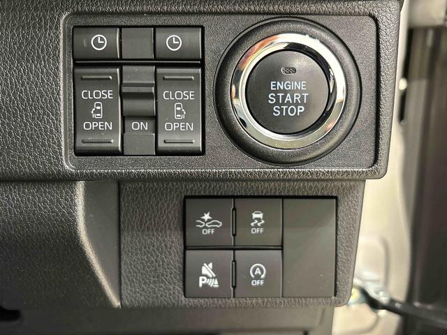 ムーヴキャンバスセオリーＧ　バックモニター対応　電動パーキングブレーキＬＥＤオートライト・フォグランプ　電動パーキングブレーキ　プッシュボタンスタート　セキュリティアラーム　バックカメラ　両側パワースライドドアウエルカムオープン機能　オート電動格納式ドアミラー（広島県）の中古車