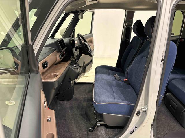 ムーヴキャンバスセオリーＧ　バックモニター対応　電動パーキングブレーキＬＥＤオートライト・フォグランプ　電動パーキングブレーキ　プッシュボタンスタート　セキュリティアラーム　バックカメラ　両側パワースライドドアウエルカムオープン機能　オート電動格納式ドアミラー（広島県）の中古車