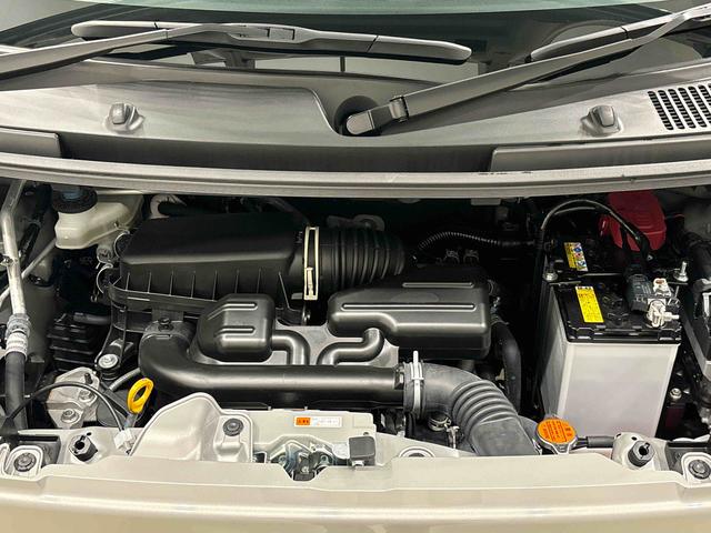 ムーヴキャンバスセオリーＧ　バックモニター対応　電動パーキングブレーキＬＥＤオートライト・フォグランプ　電動パーキングブレーキ　プッシュボタンスタート　セキュリティアラーム　バックカメラ　両側パワースライドドアウエルカムオープン機能　オート電動格納式ドアミラー（広島県）の中古車