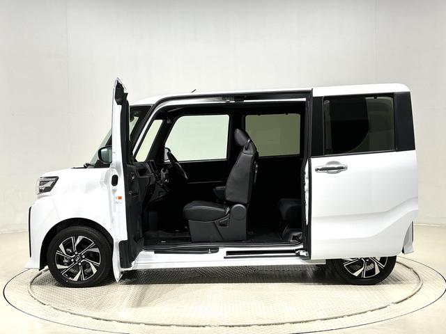 タントカスタムＸ　バックモニター　運転席・助手席シートヒーター後席両側パワースライドドア　電動パーキングブレーキ　ＬＥＤヘッドライト・フォグランプ　オートライト　オートエアコン　サイドエアバッグ　セキュリティーアラーム　キーフリー　純正１４インチアルミホイール（広島県）の中古車