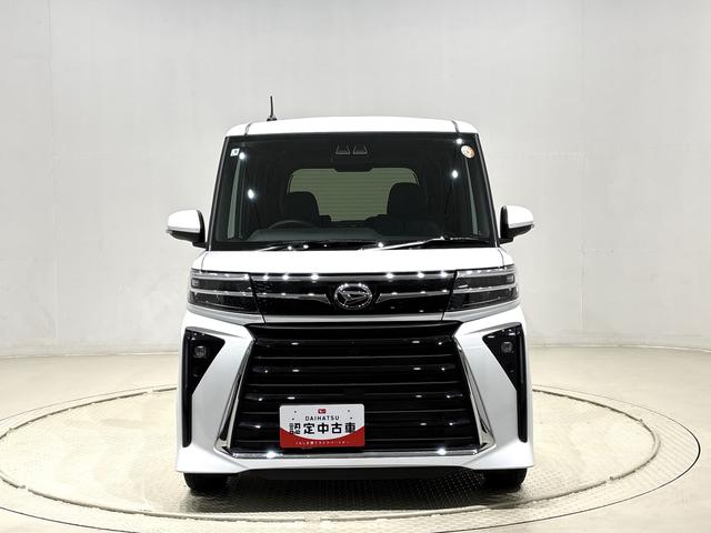 タントカスタムRS バックモニター 電動パーキングブレーキ運転席・助手席シートヒーター 後席両側パワースライドドア サイドエアバッグ オートエアコン オートライト LEDヘッドライト・フォグランプ キーフリーシステム 純正15インチアルミホイール(広島県)の中古車