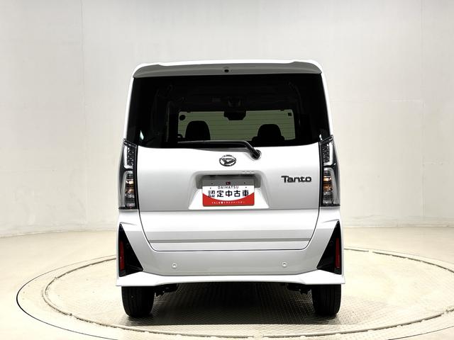 タントカスタムRS バックモニター 電動パーキングブレーキ運転席・助手席シートヒーター 後席両側パワースライドドア サイドエアバッグ オートエアコン オートライト LEDヘッドライト・フォグランプ キーフリーシステム 純正15インチアルミホイール(広島県)の中古車