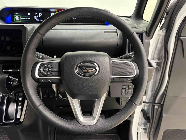 タントカスタムRS バックモニター 電動パーキングブレーキ運転席・助手席シートヒーター 後席両側パワースライドドア サイドエアバッグ オートエアコン オートライト LEDヘッドライト・フォグランプ キーフリーシステム 純正15インチアルミホイール(広島県)の中古車