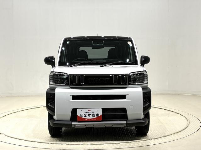 タフトＧターボ　ダーククロムベンチャー　バックモニター対応スカイフィールトップ　クロムパック　メッキパック　シルバーアンダーガーニッシュ　インテリアアクセント　ＬＥＤオートハイビーム＆フォグランプ　電動パーキングブレーキ　バックカメラ　アルミホイール（広島県）の中古車