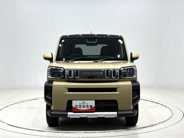 タフトＧ　クロムベンチャー　納車前点検あり　延長保証追加できますスカイフィールトップ　クロムパック　メッキパック　シルバーアンダーガーニッシュ　インテリアアクセント　ＬＥＤオートハイビーム＆フォグランプ　電動パーキングブレーキ　バックカメラ　アルミホイール（広島県）の中古車