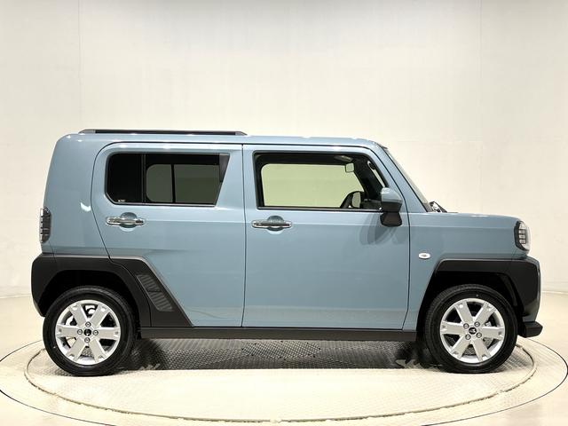 タフトＧターボ　クロムベンチャー　全車速追従機能付ＡＣＣ純正ナビ装着用アップグレードパック　本革巻ステアリングホイール　電動パーキングブレーキ　オートブレーキホールド機能　運転席・助手席シートヒーター　運転席シートリフター　チルトステアリング（広島県）の中古車