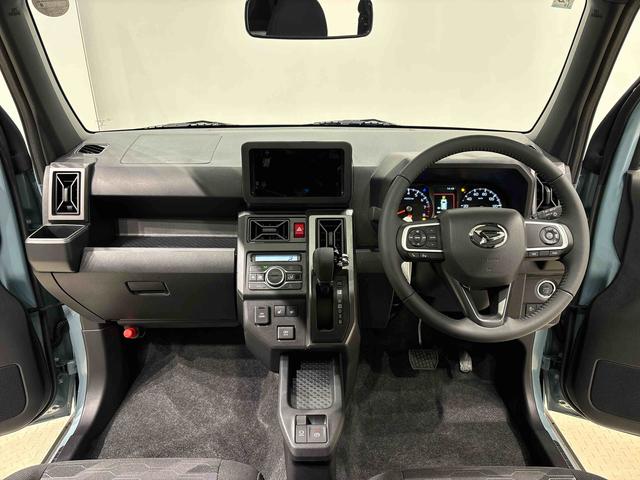 タフトＧターボ　クロムベンチャー　全車速追従機能付ＡＣＣ純正ナビ装着用アップグレードパック　本革巻ステアリングホイール　電動パーキングブレーキ　オートブレーキホールド機能　運転席・助手席シートヒーター　運転席シートリフター　チルトステアリング（広島県）の中古車